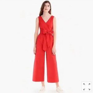 HP! J. Crew Red Jumpsuit